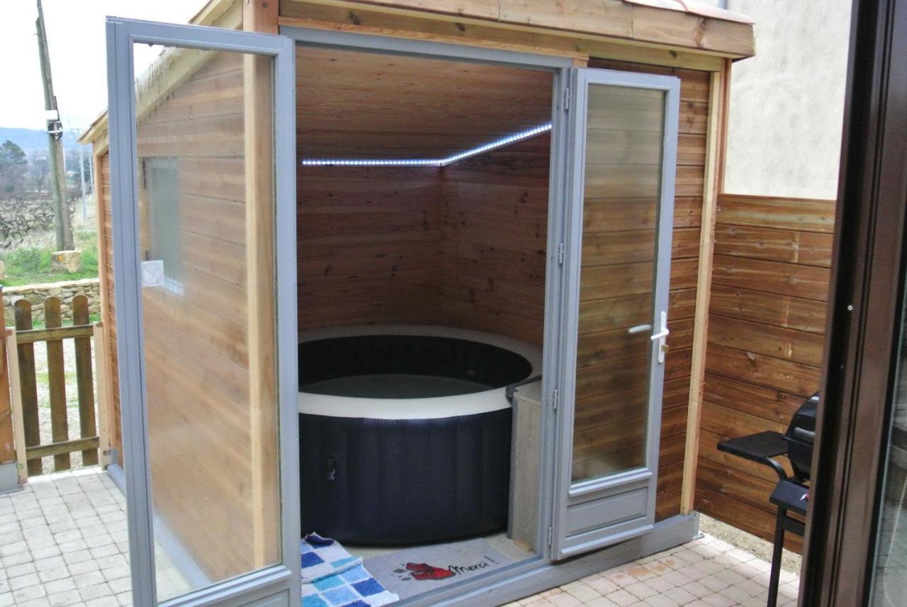 Gite Du Serre De Boudre Climatise, Spa Permanent Buisson Exterior photo
