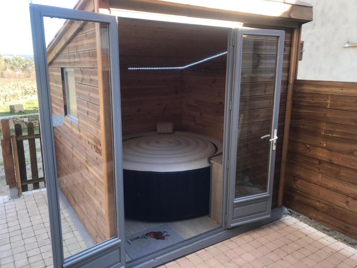 Gite Du Serre De Boudre Climatise, Spa Permanent Buisson Exterior photo